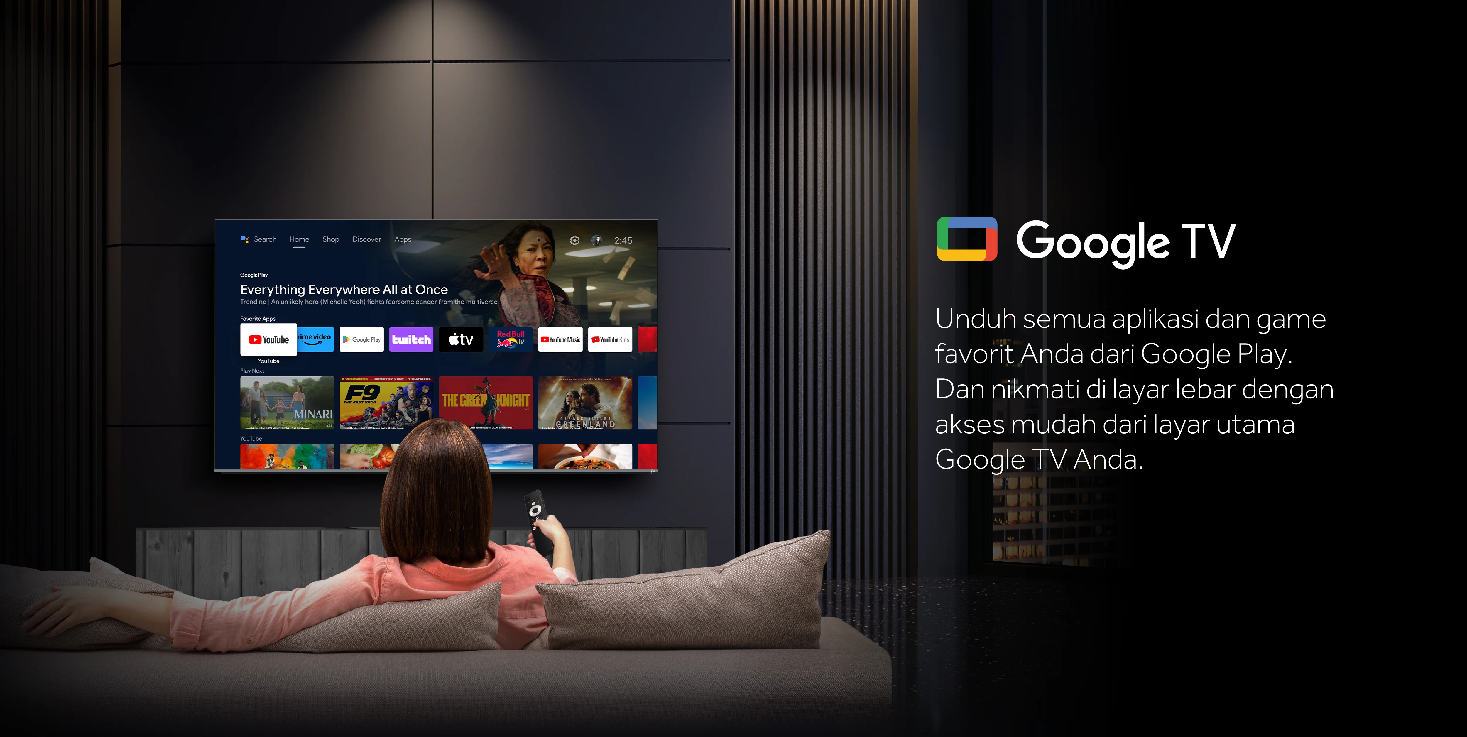 Smart TV AQUA Elektronik AQT55M80FUX